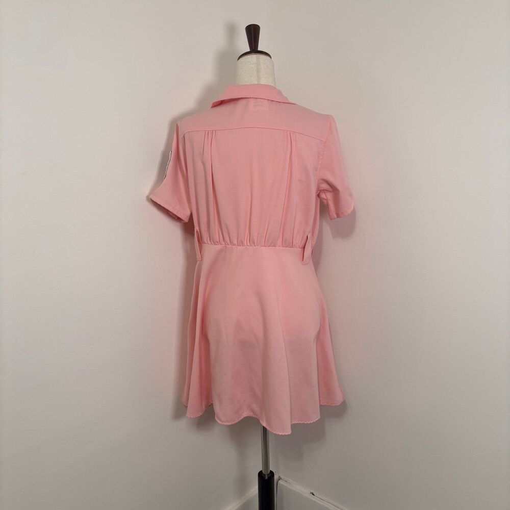 Rockford Peaches Costume Baseball Uniform Sz XL A League of Their Own Dottie - Picture 5 of 9